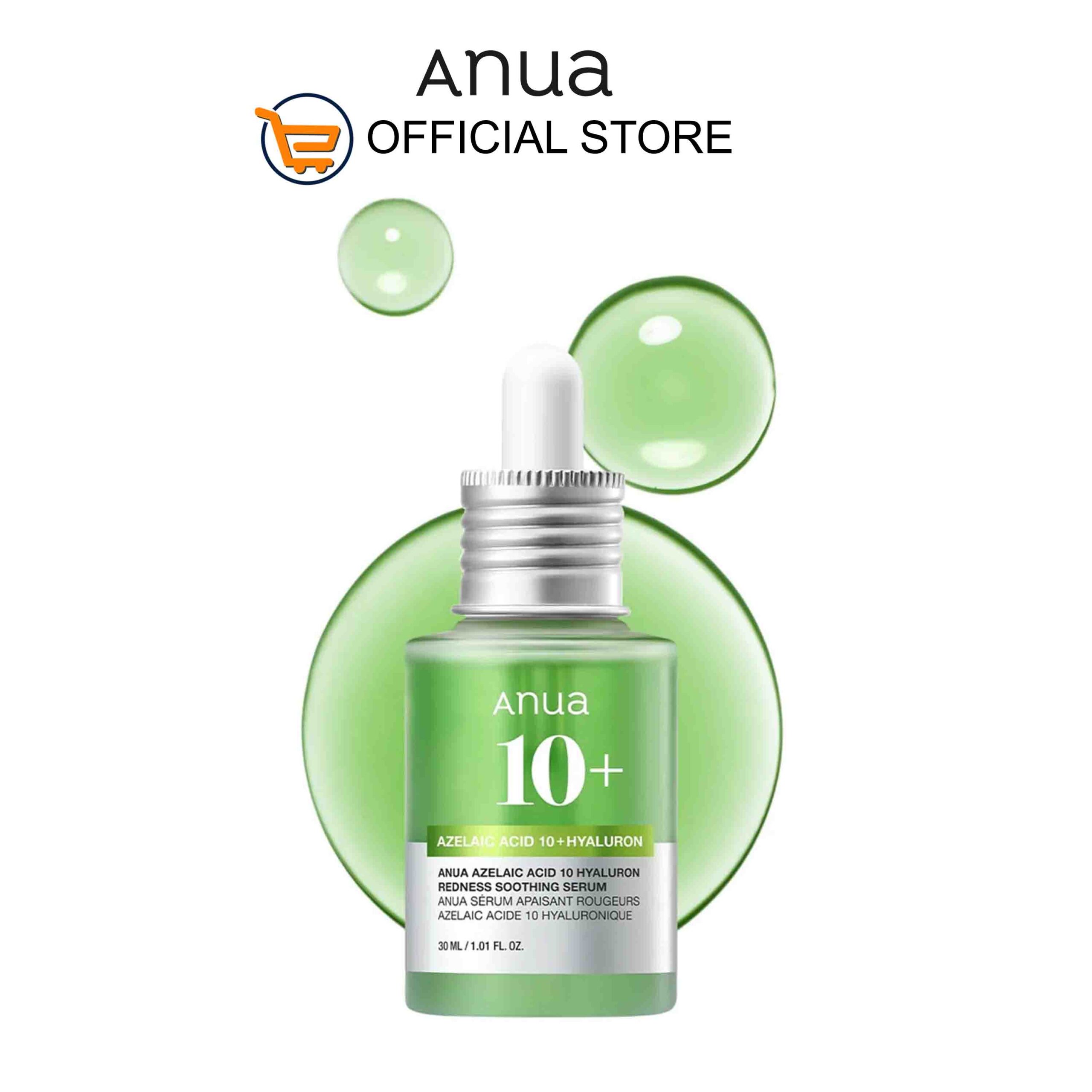 an4 ANUA-Azelaic Acid 10 Redness Soothing Serum 30ml - Image 1