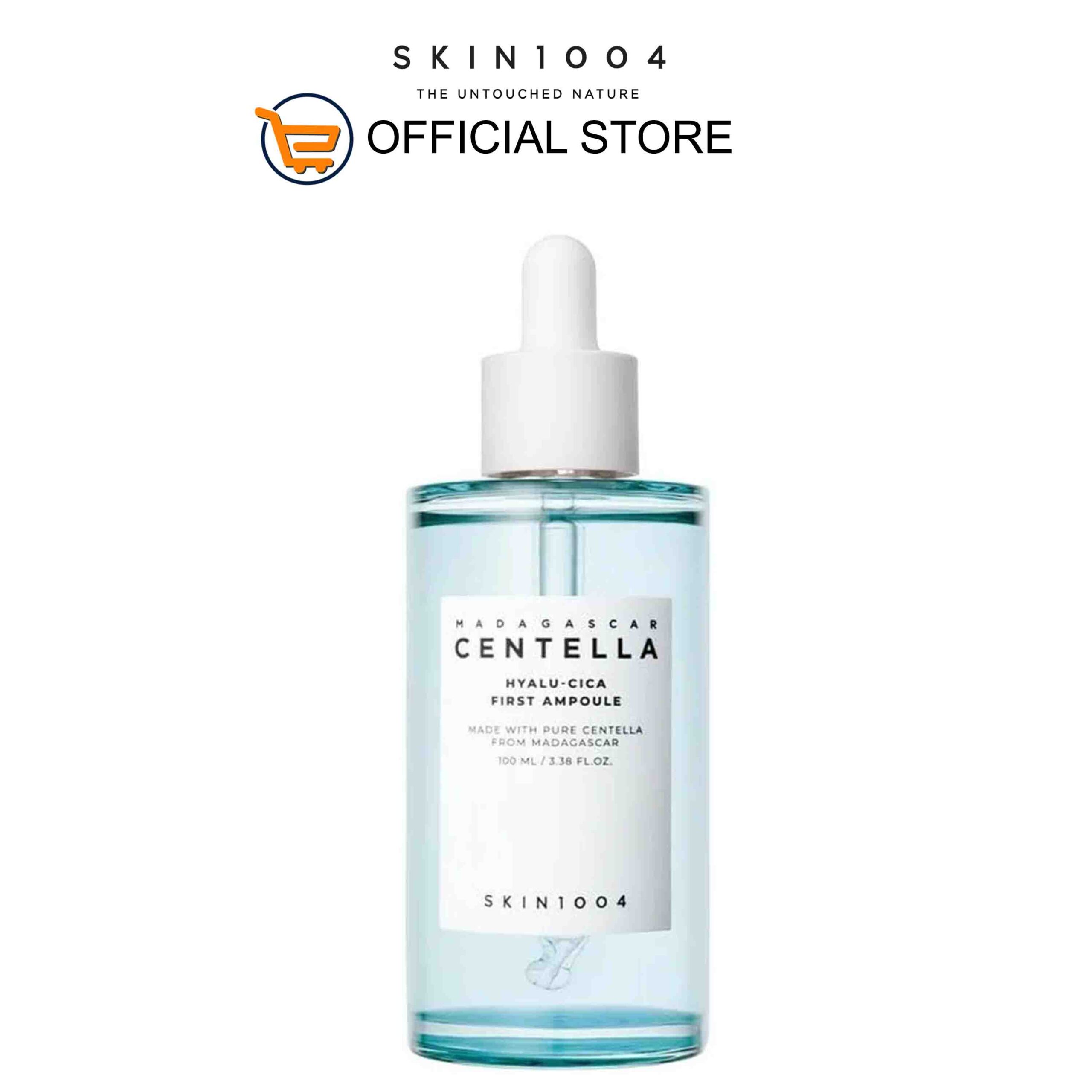 c6 Skin1004 - Madagascar Centella Hyalu-Cica Blue Serum 100ml - Image 1